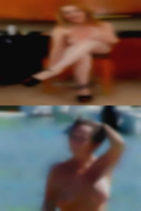 A nude very discreet and private per.